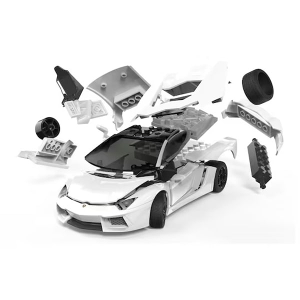Airfix Quickbuild Lamborghini Aventador LP 700-4 Modellbyggsats multifärg