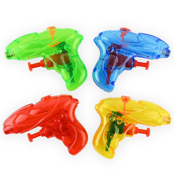 Vattenpistoler 4-pack multifärg