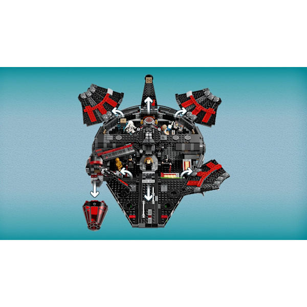 LEGO® Star Wars™ The Dark Falcon 75389 multifärg