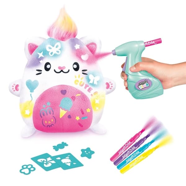 Airbrush Plush Kawaii Kitty 20cm multifärg