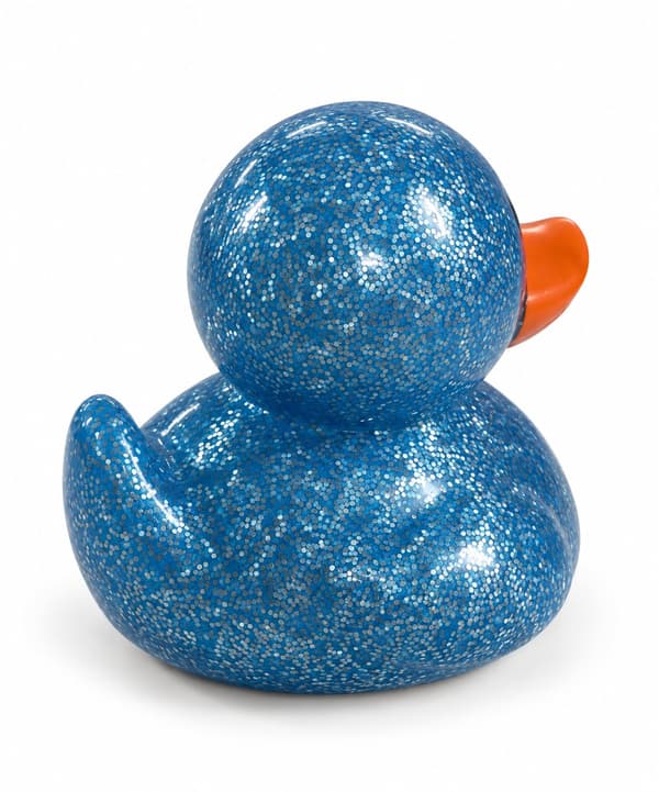 Badanka Glitter 13cm Blå multifärg
