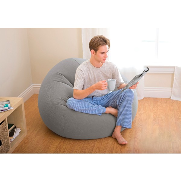 INTEX Beanless Bag Chair Uppblåsbar Fåtölj