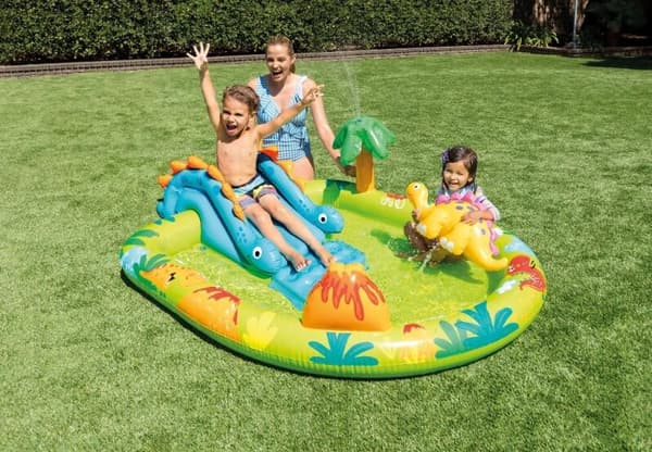 INTEX Dino Play Center Äventyrspool multifärg