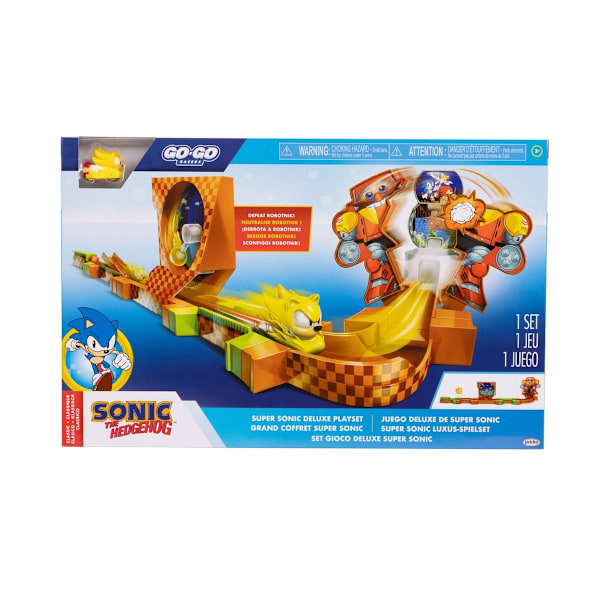 Sonic Go-Go Racers Super Sonic Deluxe Lekset multifärg