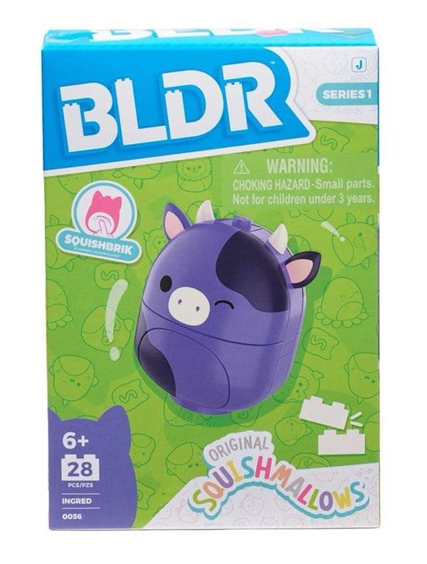 BLDR Squishmallows S1 Ingred Lila multifärg