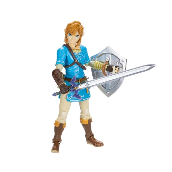 Zelda Figur Link with Master Sword and Shield multifärg