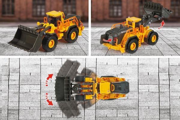 Majorette Volvo Wheel Loader Metall multifärg