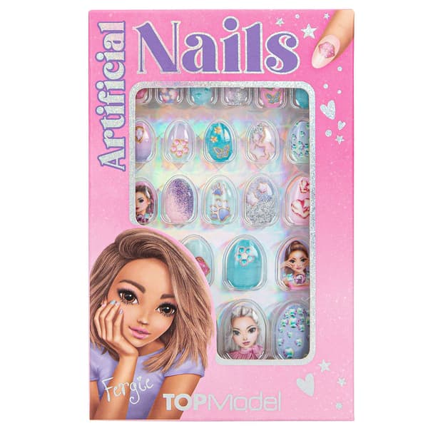 TOPModel Lösnaglar Glitter multifärg