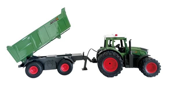 Power X Radiostyrd Traktor med trailer multifärg
