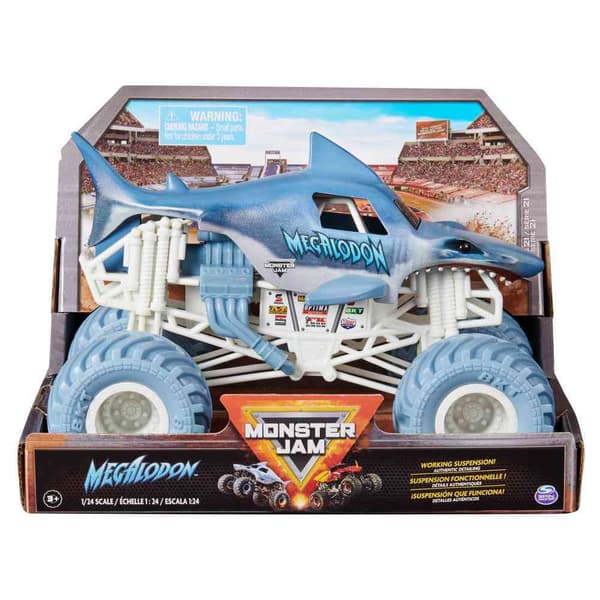 Monster Jam 1:24 Series 21 Megalodon multifärg