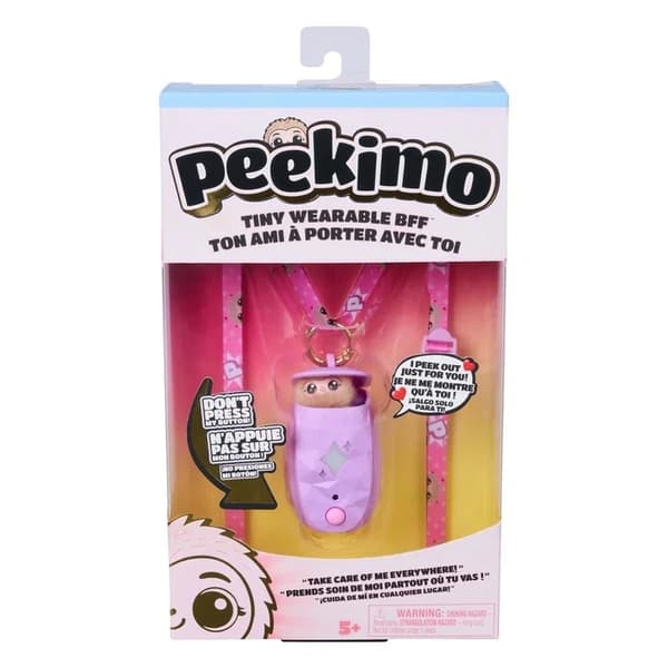 Peekimo Tiny Wearable BFF Purple Lulu multifärg
