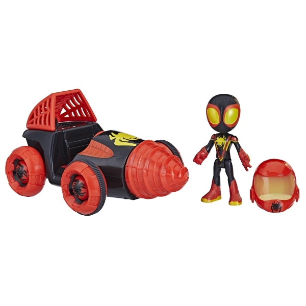 Spidey Amazing Friends Web-Spinners Miles with Drill Spinner multifärg