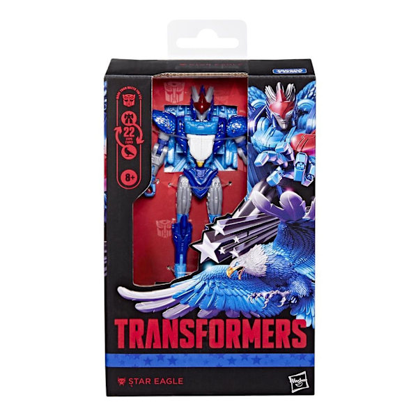 Transformers Deluxe Class Star Eagle multifärg