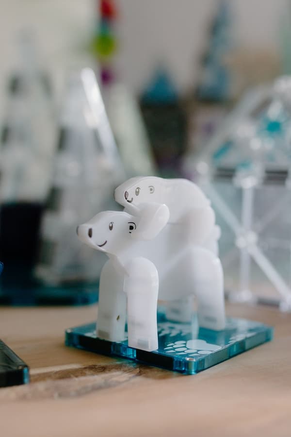 Magna-Tiles Arctic Animals 25 delar multifärg