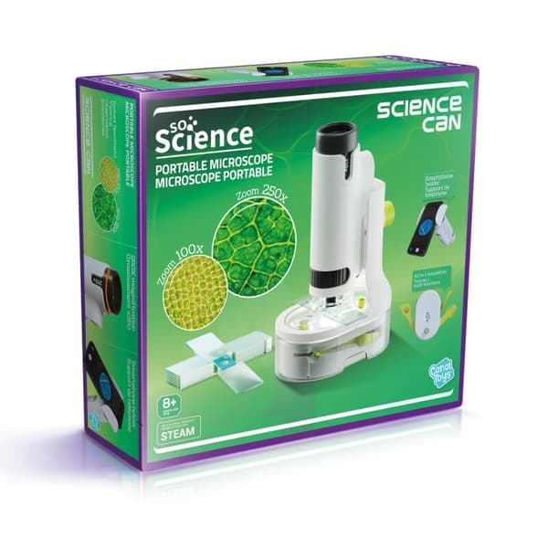 So Science Portabelt Mikroskop multifärg