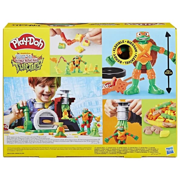 Play-Doh Turtles Slice & Blast Pizza Lekset multifärg