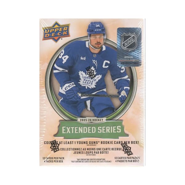 Upper Deck NHL 2025-26 Extended Series multifärg