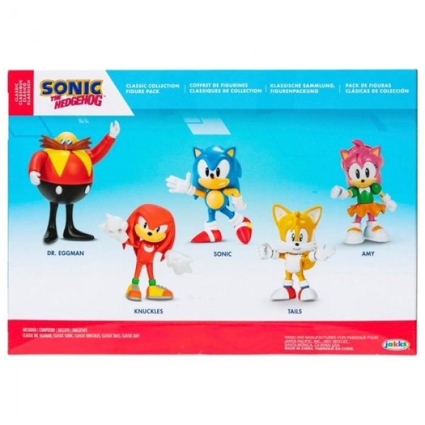 Sonic Classic Collection Figure Pack multifärg