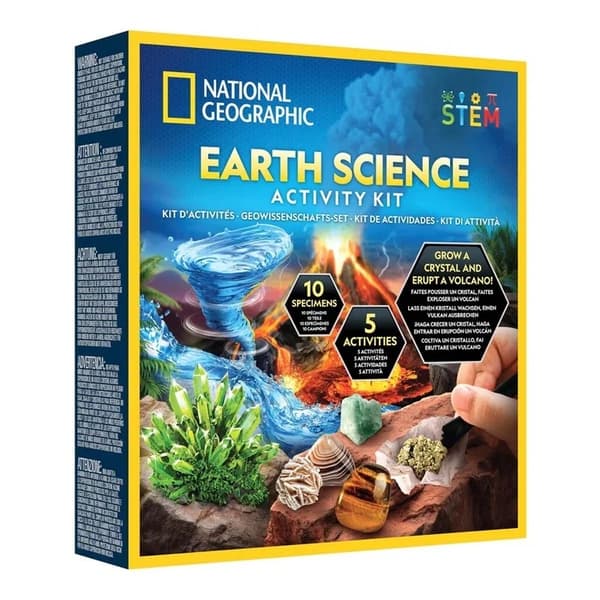 National Geographic Earth Science Activity Kit multifärg