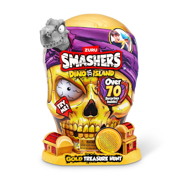 Zuru Smashers Dino Island Gold Treasure Hunt multifärg