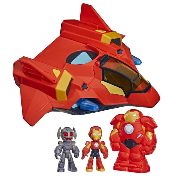 Iron Man Awsome Friends Giant-sized Armor Jet multifärg