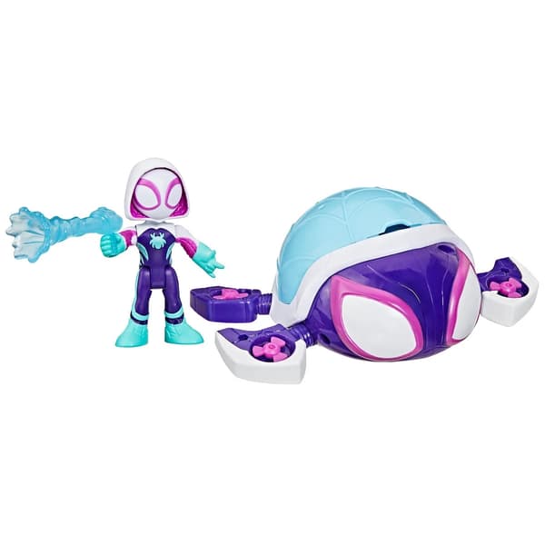 Spidey Amazing Friends Waterwebs Fordon Ghost Turtle multifärg