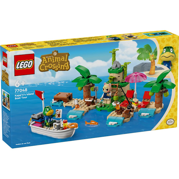 LEGO® Animal Crossing™ Båttur till ön med Kapp'n 77048 multifärg