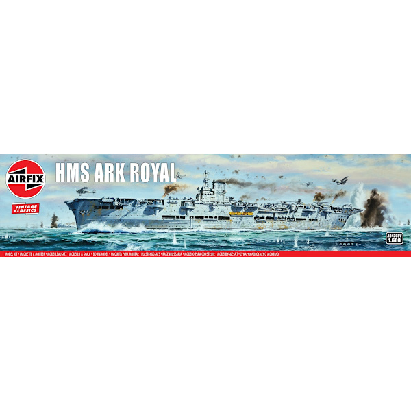 Airfix HMS Ark Royal 1:600 Modellbyggsats multifärg