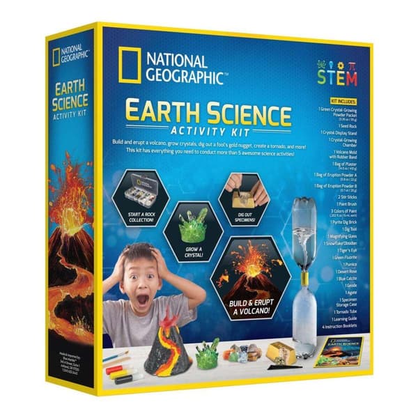 National Geographic Mega Earth Science Kit multifärg