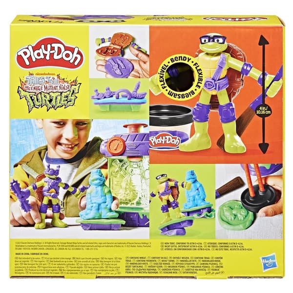 Play-Doh Turtles Mutation Station multifärg