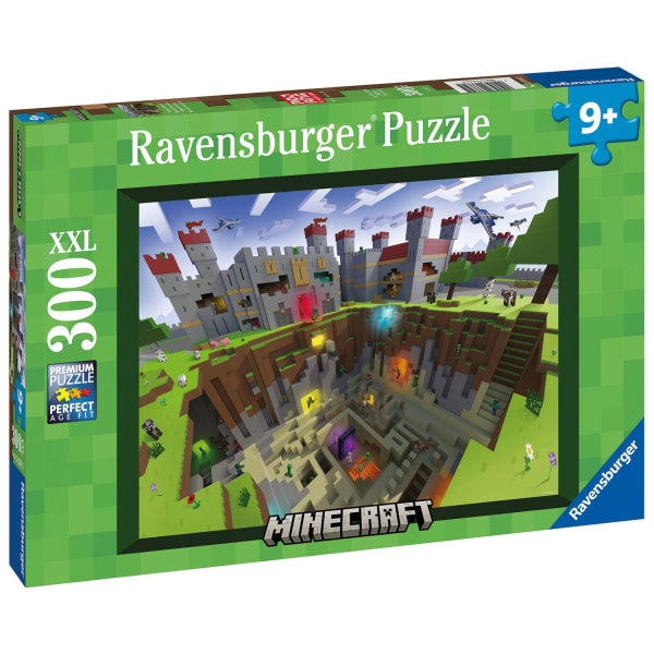 Ravensburger Minecraft Cutaway Pussel 300 bitar XXL multifärg