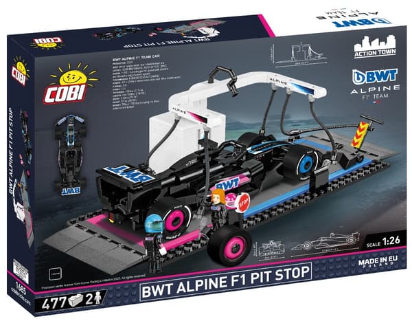 Cobi BWT Alpine F1 Pit Stop 1:26 multifärg