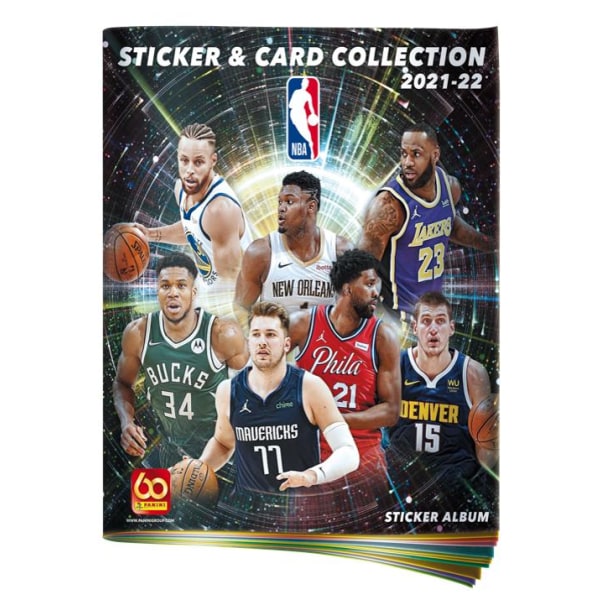 NBA 2021-22 Sticker Album multifärg