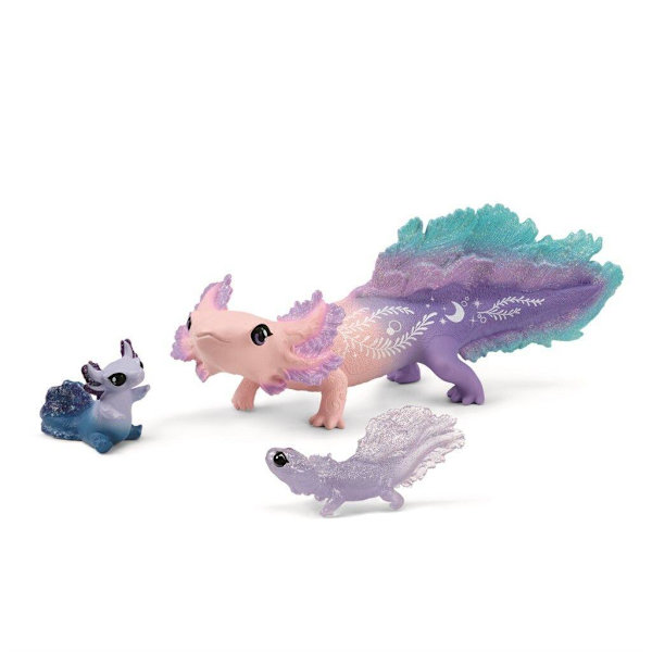 schleich® BAYALA Axolotl upptäckarsats 42628 multifärg