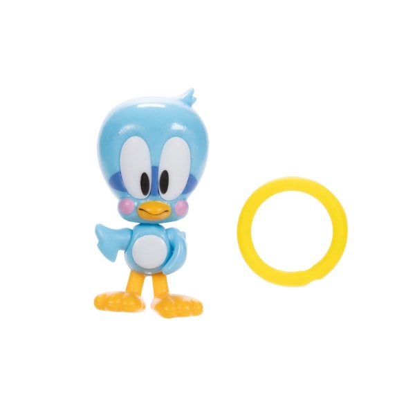 Sonic Figur 2.5" W18 Flicky multifärg