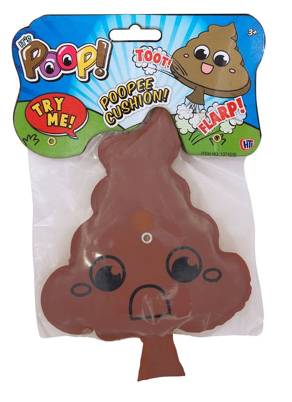 Pruttkudde Bajs Brun