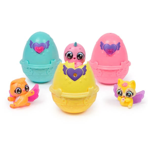 Hatchimals Alive Neon Rainbow Spring Basket multifärg