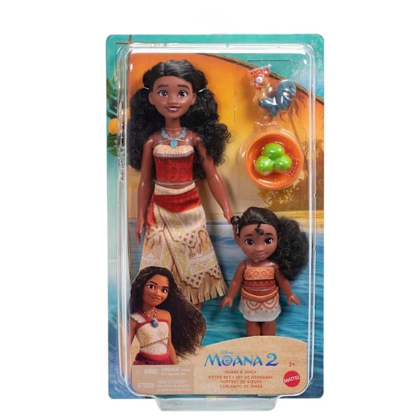 Disney Vaiana & Simea Dockor 2-pack multifärg
