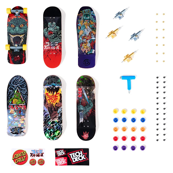 Tech Deck SK8SHOP Bonus pack Godzilla multifärg