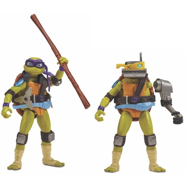 Turtles Mutations Mix N Match Donatello multifärg