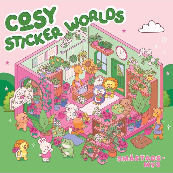 Cosy sticker worlds: Småstadsmys