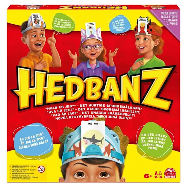 Hedbanz SE/FI/DK/NO multifärg