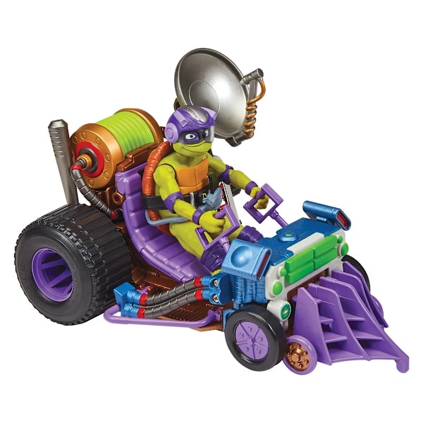 Turtles Fordon med figur Recon Buggy with Donatello multifärg