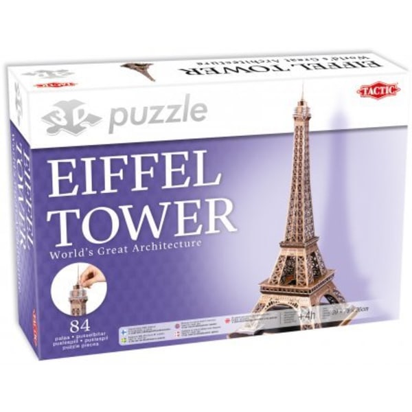Eiffel Tower 3D Pussel 84 bitar