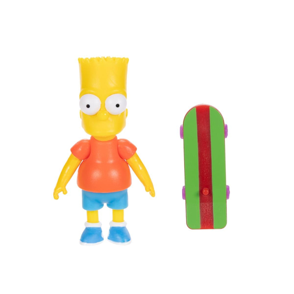 The Simpsons Figur 6cm Bart multifärg