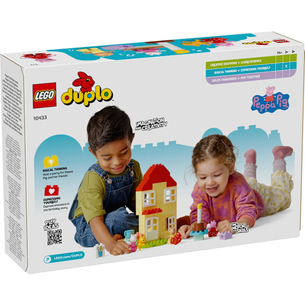 LEGO® DUPLO® Greta Gris Födelsedagshus 10433 multifärg