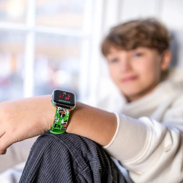 Minecraft LED Armbandsklocka multifärg