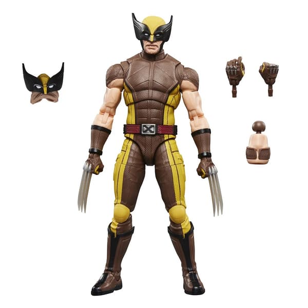 Marvel Legends Series Figur Wolverine (Brown Suit) multifärg