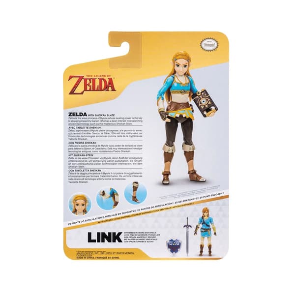 Zelda Figur Zelda with Sheikah Slate multifärg