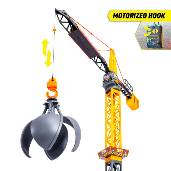 Dickie Toys Mighty Crane Lyftkran 110cm multifärg